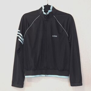 Adidas Y2K Tennis women’s cropped zip front jacket Size M
